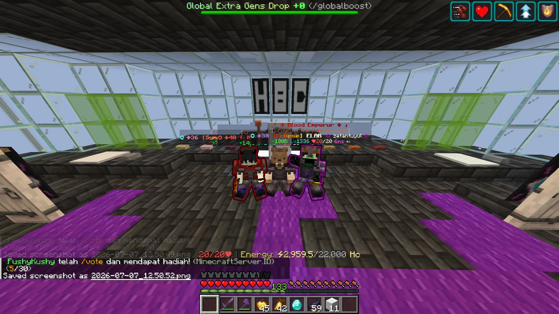 #HBD Kaizen Network's 4th Anniversary. Chilling with friend in Elar Spaceship :D