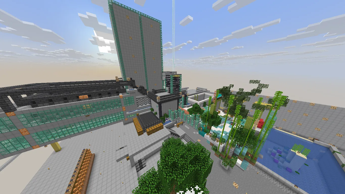 Industrial Tycoon with Mini Pool