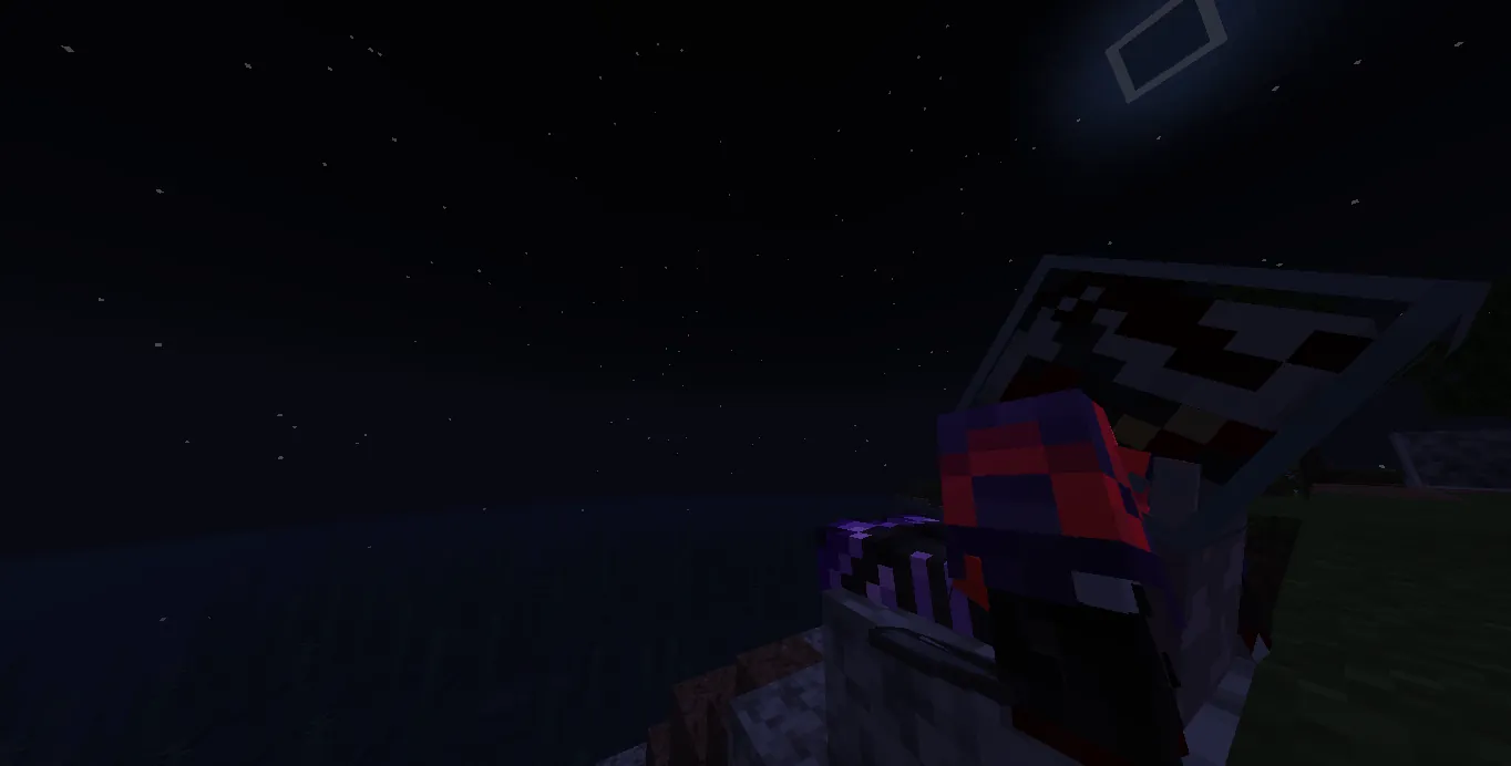 Relaxing while gazing at the beautiful night sky at Afterearth, #HBD Kaizen Network