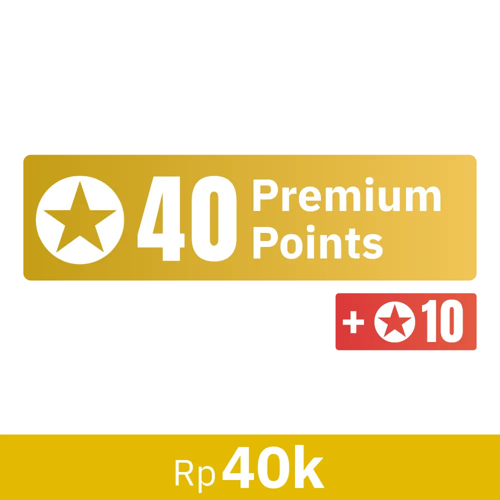 40 Premium Points