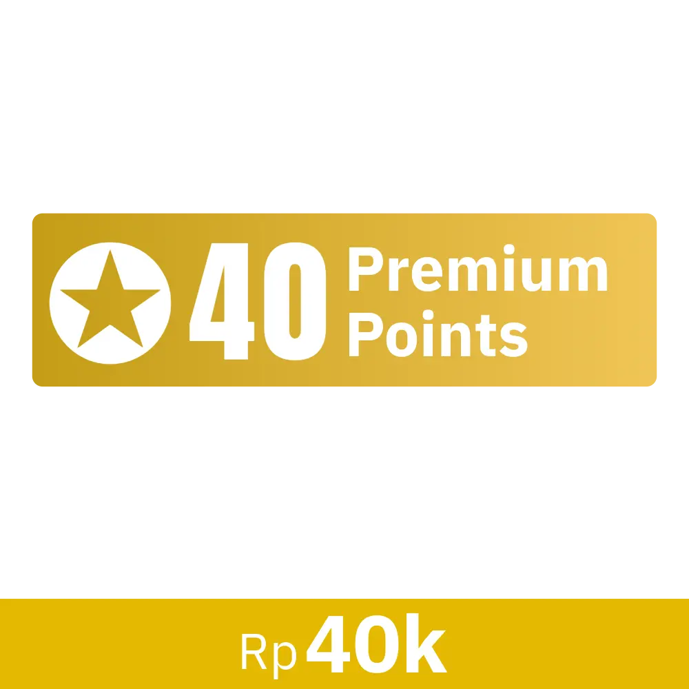 40 Premium Points