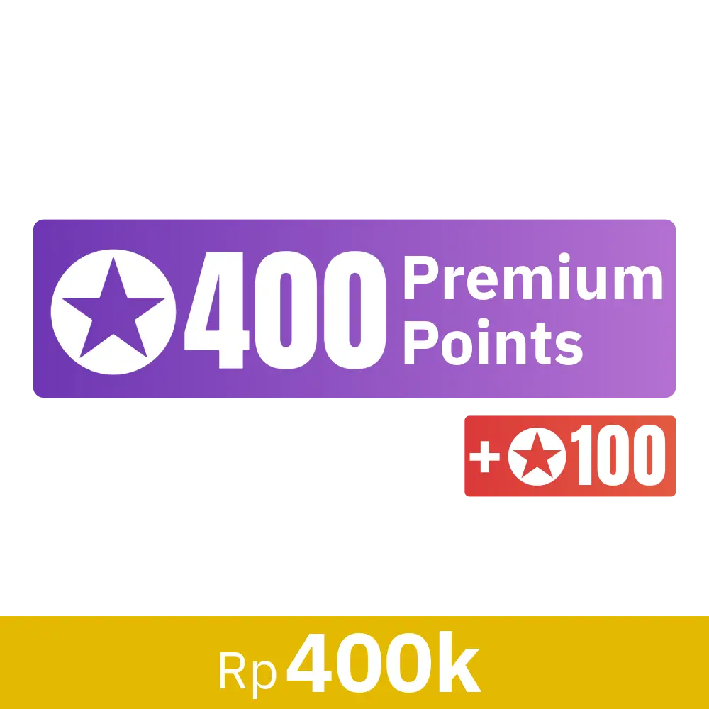 400 Premium Points