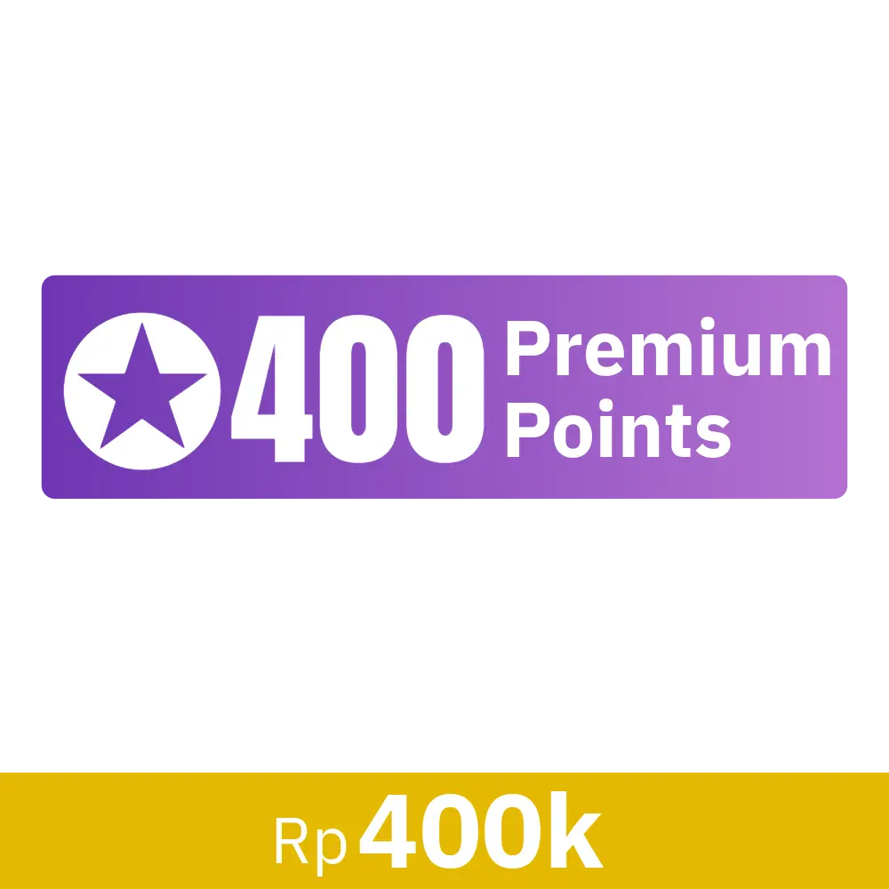 400 Premium Points